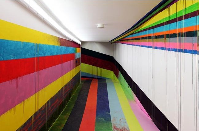 Architettura e colori: le opere psichedeliche di Markus Linnenbrink