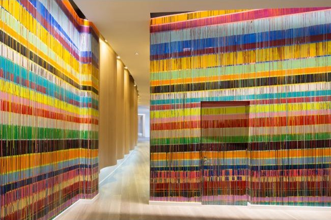 Architettura e colori: le opere psichedeliche di Markus Linnenbrink