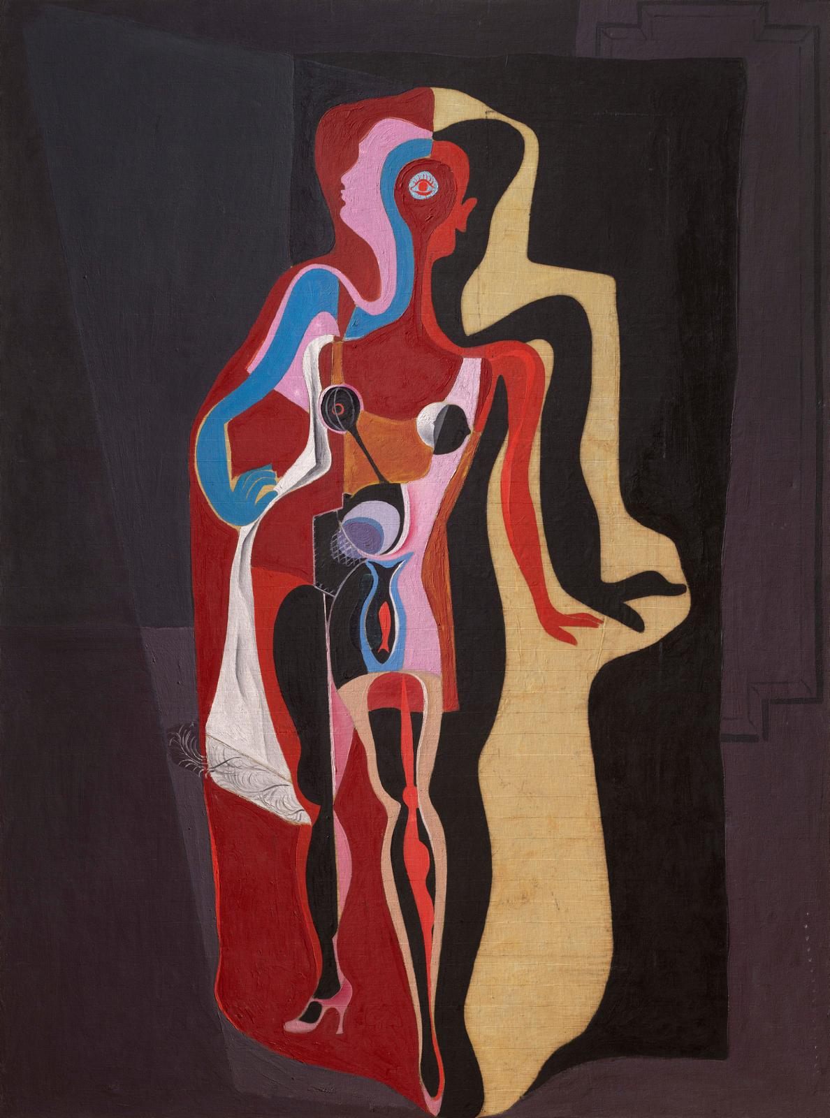 Salvador Dalí, Figure. Barcelona Mannequin, 1926, Oil on
canvas, 198 x 148 cm