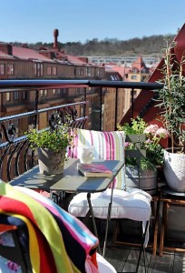 Idee colorate per il tuo balcone