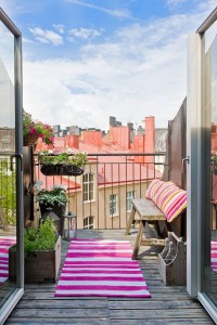 Idee colorate per il tuo balcone