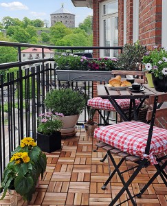 Idee colorate per il tuo balcone
