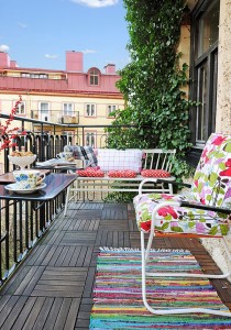 Idee colorate per il tuo balcone