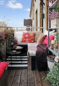 Idee colorate per il tuo balcone